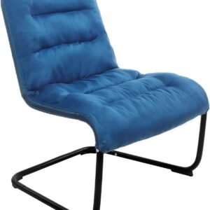 Bedroom Reading Chairs with Soft Cushion and Sturdy Frame, Perfect for Living Rooms, Dorm Rooms, Bed Rooms, Apartments, College Dorm, Blue