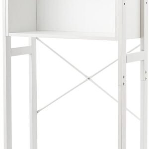 Yak About It® Dorm Hutch – Over The Fridge Organizer – White