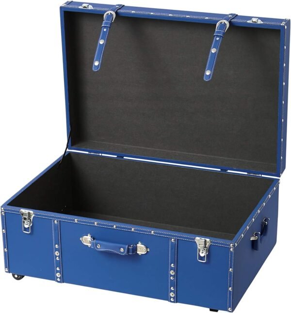 DormCo Texture Brand Trunk - Pacific Blue - Large - Image 2
