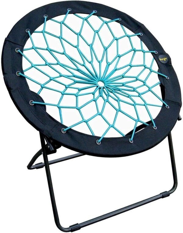 Zenithen Bungee Foldable Chair for Adult/Teen/Children Dorm, Bed, Game, Living Room (4, Teal) - Image 3