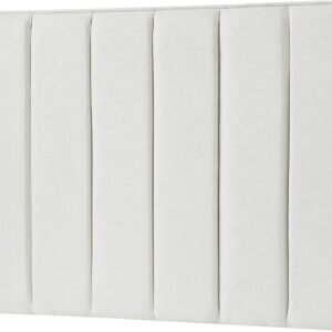 Tavira Allure® College Dorm Headboard – Broad Panel – Linen White