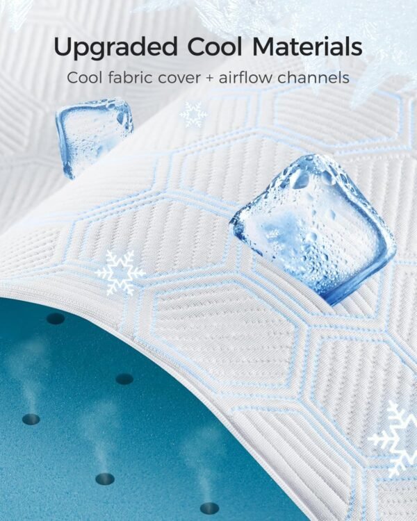 Dreamsmith Gel Memory Foam Mattress Topper, 3-Inch Twin XL, Breathable Pressure Relief Cooling Mattress Topper, Washable Cover with Elastic Straps & Non-Slip Bottom, CertiPUR-US Certified - Image 4