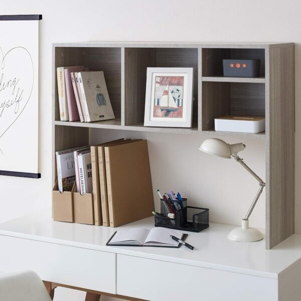 The College Cube - Dorm Desk Bookshelf - Natural - Image 2