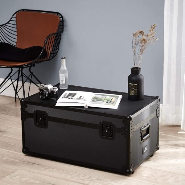 DormCo VIN Armored Trunks - Black with Black Trim - Image 4