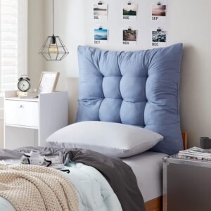 Rainha – Puffy Tufted College Headboard – Denim Blue