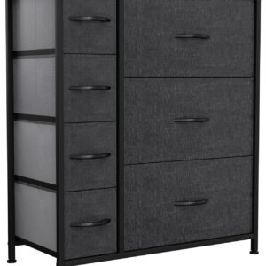 YITAHOME Dresser with 7 Storage Drawers- Fabric Storage Tower, Organizer Dresser for Living Room, Hallway, Closets