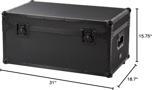 DormCo VIN Armored Trunks - Black with Black Trim - Image 7