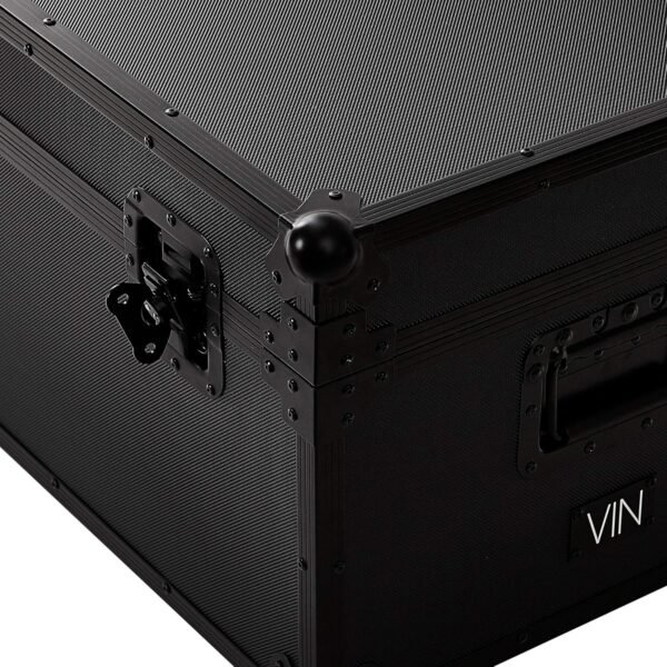 DormCo VIN Armored Trunks - Black with Black Trim - Image 3
