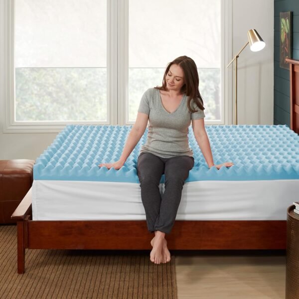 4" EcoWave Memory Foam Mattress Topper (Twin) - Image 4