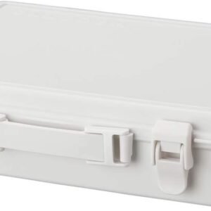 Tenma Hacotto Storage Box, A4 Trunk, White, Approx. 13.4 x 10.6 x 2.8 inches (34 x 27 x 7 cm)