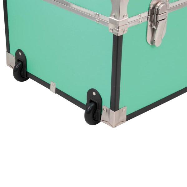 Seward Trunk Traveler 30" Trunk with Wheels & Lock, Teal - Image 5