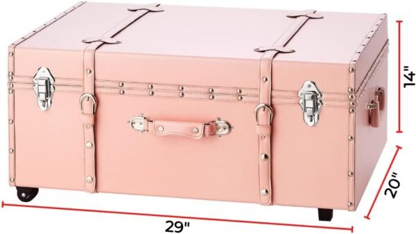 DormCo Texture® Brand Trunk - Rose Quartz - Image 5