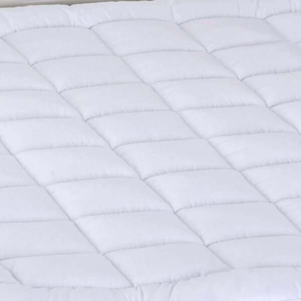 Royal Plush Mattress Topper, Twin-XL, 2 Inches Hypoallergenic Overfilled Down Alternative Anchor Bands Mattress Topper - Image 5