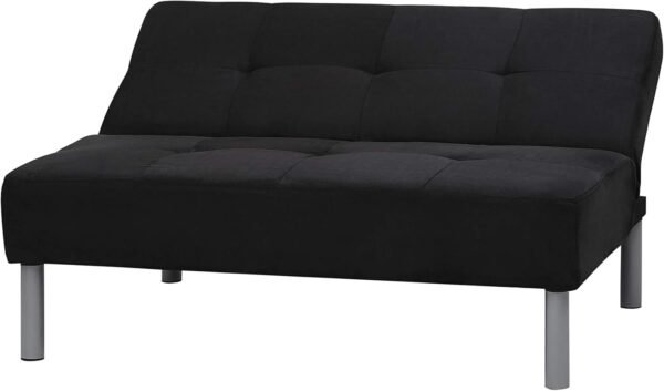 DormCo College Mini-Futon - Black - Image 2