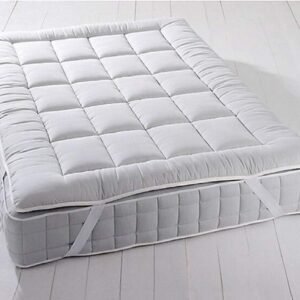 Royal Plush Mattress Topper, Twin-XL, 2 Inches Hypoallergenic Overfilled Down Alternative Anchor Bands Mattress Topper