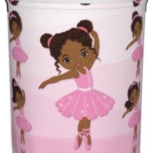 Cute African Black Girl Round Laundry Hamper Storage Basket Toys Clothes Organizer Bin For Home Bathroom Bedroom Dorm Nursery, 38l