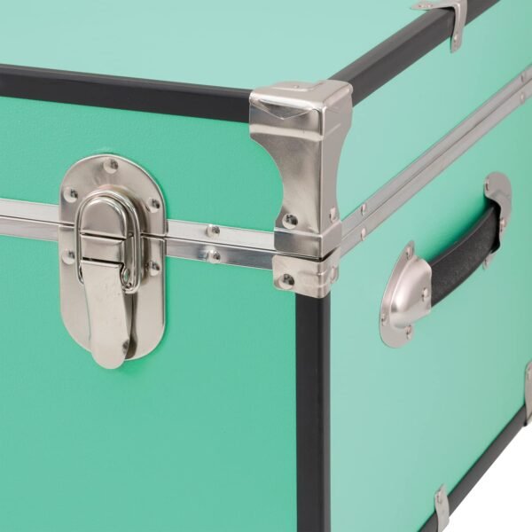 Seward Trunk Traveler 30" Trunk with Wheels & Lock, Teal - Image 6