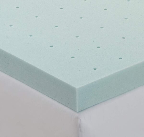 Nestl Mattress Topper, 4 Inch Memory Foam Topper, Gel Infused Memory Foam Mattress Topper, Ventilated Design Mattress Pad, Twin XL - Image 7
