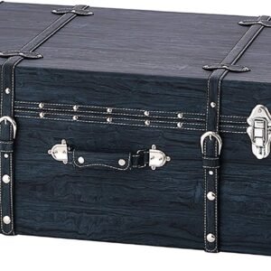 DormCo Texture® Brand Trunk – Marble Navy