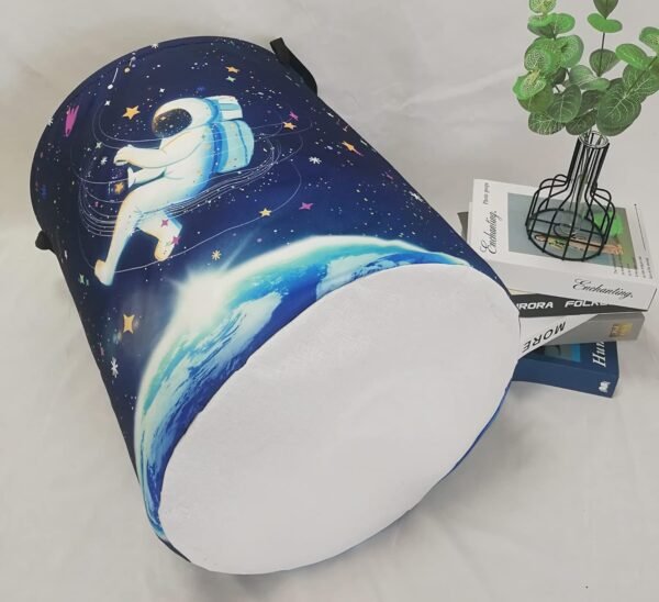 Clothes Basket Laundry Hamper with Handles for Kids Boys Girls Toys Room, Bedroom, Nursery,Home,Gift Basket - Image 4