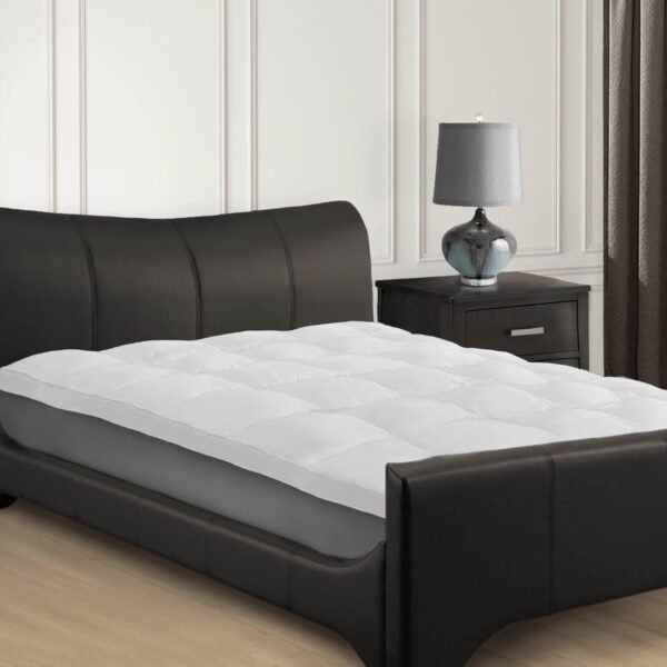 Superior Mattress Topper, Down Alternative, 2 Inch Deep Sized Bed Pillow Top, Comfort Pad, Fluffy Mattress-Topper Protector, Plush Cooling Extra Soft, Hotel Quality, All-Season, Twin XL, White - Image 12