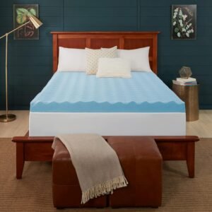 Dream Serenity EcoWave 4″ Memory Foam Mattress Topper Twin XL