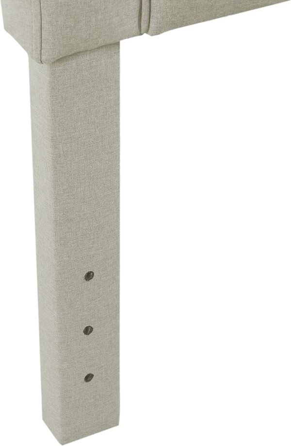 Homepop Home Decor | Upholstered Twin Headboard | Youth Headboard for Twin Bed, gray - Image 7