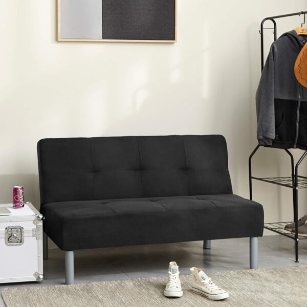 DormCo College Mini-Futon - Black - Image 4