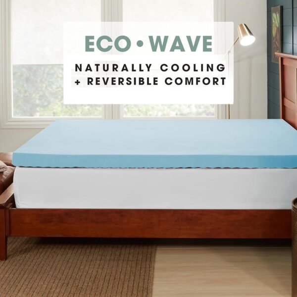 Dream Serenity EcoWave 4" Memory Foam Mattress Topper Twin XL - Image 3