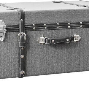Texture Brand Trunk – Dark Gray Stripe – Large