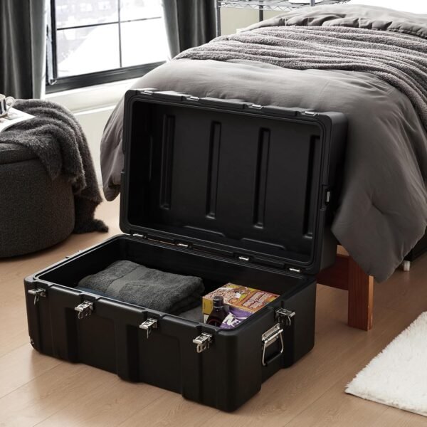 DormCo The Iron Brick® Trunk - STRONGEST Trunk - Black - Image 3