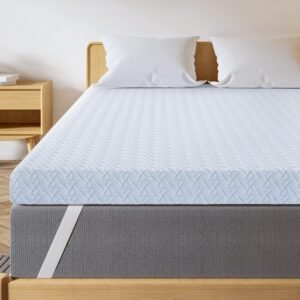 Maxzzz 4 Inch Mattress Topper Full – Cool Gel Memory Foam Mattress Topper Extra Firm Bed Topper with Cover, Hard Mattress Topper for Back Relax, CertiPUR-US Certified