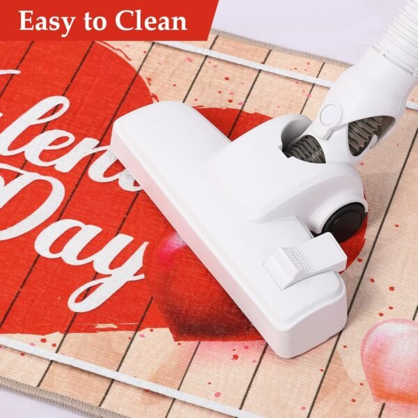 Valentine's Day Doormat Non Slip Outdoor Indoor Welcome Doormat Farmhouse Front Door Decoration Mat Entry Way Floor Mats for Patio Sink, 17" x 29" - Image 8