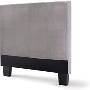 Furniture of America Preston Contemporary Fabric Upholstered Twin-size Headboard for Bedroom, Guest Room Bed, Gray