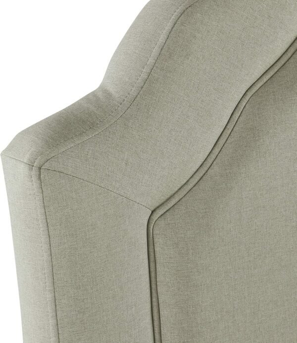 Homepop Home Decor | Upholstered Twin Headboard | Youth Headboard for Twin Bed, gray - Image 5