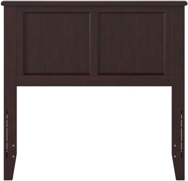 Leo & Lacey Twin Panel Headboard in Espresso - Image 4