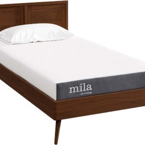 Modway MOD-7099-WHI Mila 5″ Twin Mattress, White