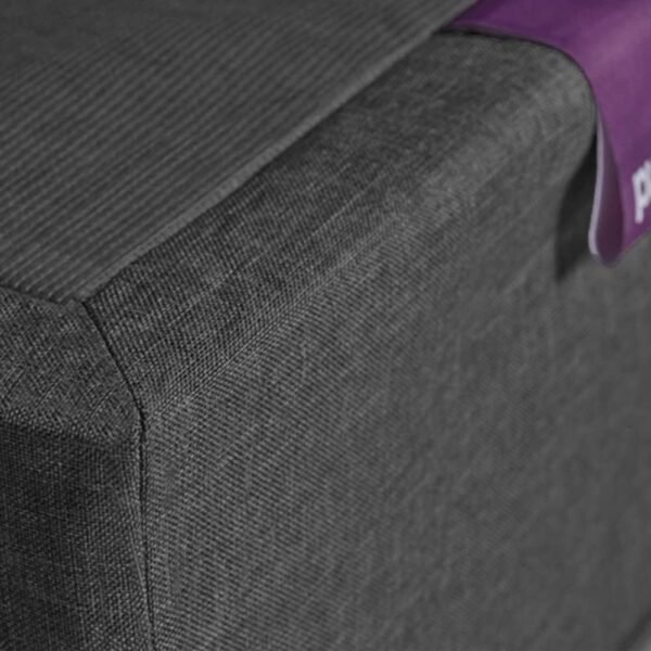 Purple Foundation - Twin - Charcoal - Image 3