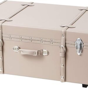 DormCo The Designer Wheeled Trunk – Aluminum – Large