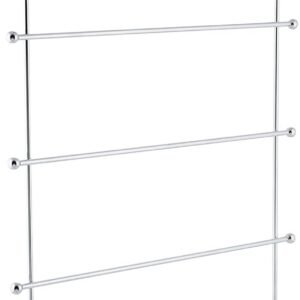 Over The Door Chrome Hanging Towel Rack