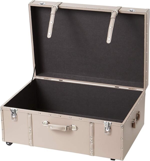DormCo The Designer Wheeled Trunk - Aluminum - Large - Image 2