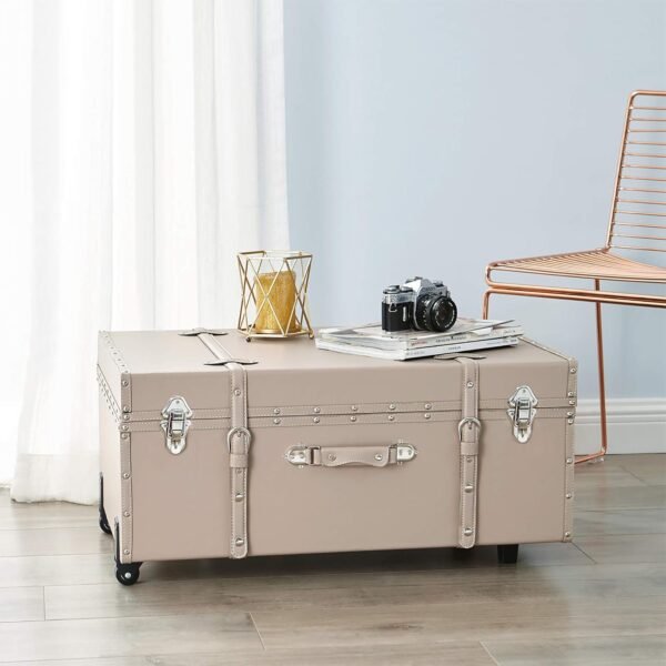 DormCo The Designer Wheeled Trunk - Aluminum - Large - Image 4