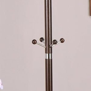 Coat Rack Hat Stand in Espresso Finish