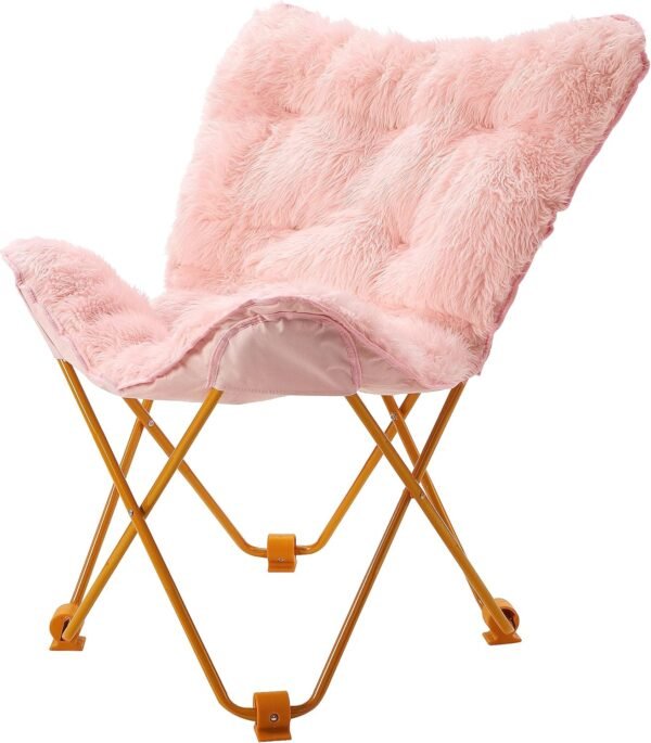 Mongolian Butterfly Chair, Blush