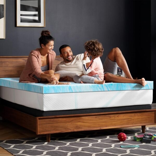 BedsPick 2 Inch Twin XL Memory Foam Mattress Topper, XLong Single Mattress Pad for for College Dorm, Twin Extra Long Gel Infused Mattress Topper for College Dorm - Image 7