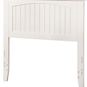 Twin Panel Headboard in White