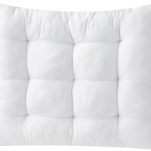 DormCo Rainha – Puffy Tufted College Headboard – White