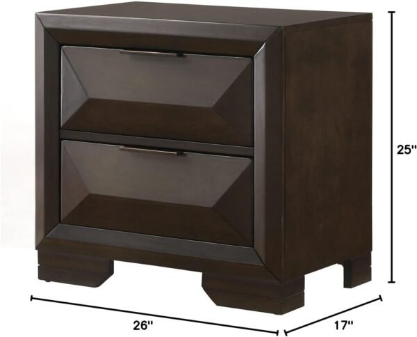 ACME Night Stand, Espresso - Image 8