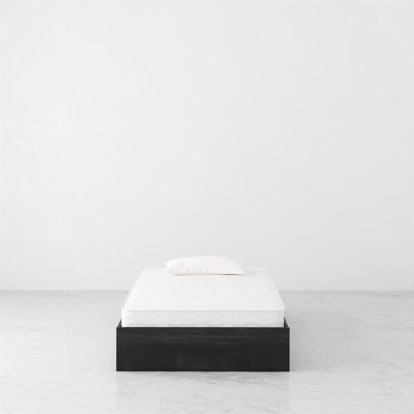 Signature Sleep Magnus Platform Bed Frame and Mattress Set, Twin, Black Oak - Image 10