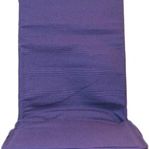 Original BackJack -MADE IN THE USA- Folding Tough Duck Purple Lightweight Floor Seating Chair for Gaming, Families, Parents, Daycare, Back Support, Reading, Yoga, Meditation, Dorm, School